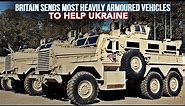 Britain sends Mastiff 6X6 armoured vehicle to help ukraine in the face of Russian barbarism