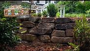 How to Build a Boulder Retaining Wall | Done-In-A-Weekend Extreme