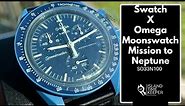 Omega x Swatch Mission to Neptune Moonswatch - Unboxing with Review and Information
