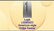 Logik LSSBSS20 American-Style Fridge Freezer - Inox | Product Overview | Currys PC World