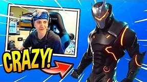 NINJA REACTS TO FULLY-UPGRADED TIER 100 OMEGA SKIN! *LEGENDARY* Fortnite SAVAGE & FUNNY Moments