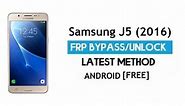 Samsung J5 (2016) SM-J510 FRP Bypass – Unlock Google Verification Without PC [Android 7.1.1]