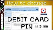 How to change HDFC Debit card pin using Netbanking in 3 min