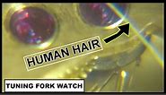 The amazing Bulova Accutron watch filmed in microscopic slow motion