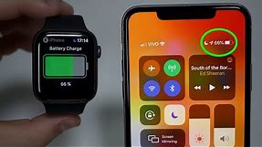 How To Check iPhone Battery Life on Apple Watch! (FREE)