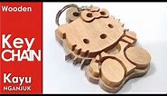 How to make wooden key chain