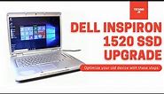 Dell Inspiron 1520 SSD Upgrade - Hard Drive Upgrade Dell Inspiron 1520