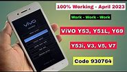 Vivo Y53, Y51L, Y69, Y81, V3, V5, V7 Ka Lock Kaise Tode (100% NEW 2023) By Hard Reset Without Pc