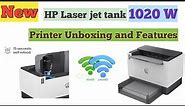 Unboxing HP LaserJet tank 1020w printer