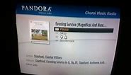 Roku - Pandora Radio - Setting Up And Trying It Out