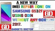 A New Way Imei Repair Done With ODIN Samsung G532F -Grand Prime Plus/J2 Prime