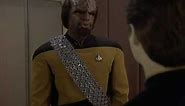 Star Trek TNG: LCDR Data corrects LT Worf