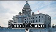 RHODE ISLAND STATE CAPITOL BUILDING 4K BY DRONE - BREATHTAKING AERIAL VIEWS IN ULTRA HD DREAM TRIPS