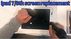 iPad 7/8th generation screen replacement. How to repair screen on iPad 7th or 8th generation?
