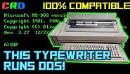 The Weird Processor: Olivetti's PC Typewriter