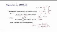 11 - 2 IBM Model 1 (Part 1)