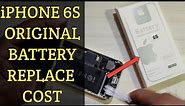 iphone 6s Original battery price 2022 | how to replace iphone 6s Battery | battery draining fast