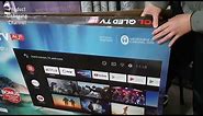 TCL C715 55" 4K QLED Android Smart TV First Look | Product Unboxing