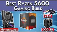 Best Ryzen 5 5600 Gaming PC Build 2022 🔥 RAM Speed, Motherboard, Coolers | Ryzen 5600X Gaming Build