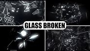 glass breaking black screen || glass broken black screen || glass breaking black screen