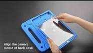 JETech Installation Video – Kids Case with Built-in Screen Protector for iPad