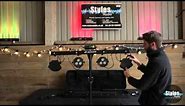 Styles Audio lighting Party Bar set up video