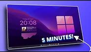 Make Windows 11 Look Better in 5 Minutes! | EASY Windows 11 Customization