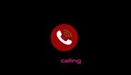 Download 4k Incoming call ring icon background Green Screen Animation of phone call icon. Phone ring sign on green background. for free