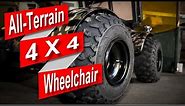All-Terrain Power Wheelchair || Radical Mobility Predator 4 x 4 || Great Fun Drive