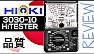 HIOKI 3030-10 ANALOG Multimeter Review & Teardown!