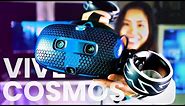 What is the HTC VIVE COSMOS like? Unboxing, Setup & First Impressions At Home!