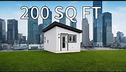 Is a 200 square foot tiny home liveable?
