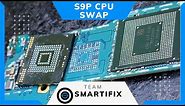Samsung Galaxy S9 plus CPU Swap data keep |how to repair samsung s9p cpu |how to swap in samsung