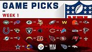 NFL Game Picks Week 1 | Gameday View