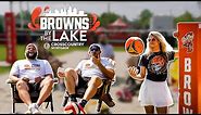 Joel Bitonio & Wyatt Teller Have The Best Dad Jokes | Browns By The Lake