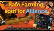 The best place to farm Old Crafty in Orgrimmar as Alliance