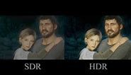 Real 4K HDR 60fps: Last of Us HDR vs SDR Comparison in UHD (Chromecast Ultra)