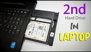 How to Install 2 Hard Drive in 1 Laptop | Dual Drive Setup Tutorial (SSD + HDD)
