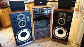 Fisher home stereo system