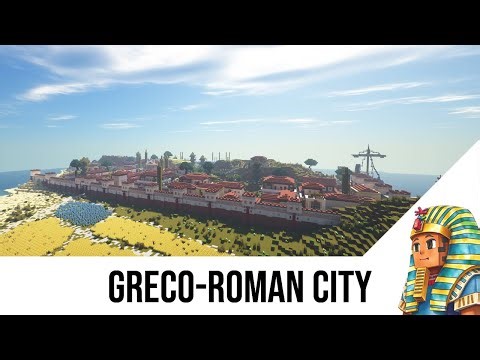 Minecraft Roman Empire: Greco-Roman City Build
