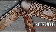 REFURB / Restore Vintage Imperial Pocket Knife ...Lots of Gunk!:]