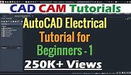 AutoCAD Electrical Tutorial for Beginners - 1