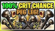 How to Get 100% CRIT CHANCE Peg Legs in Fortnite Save the World!