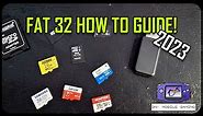 Format your SD Card to FAT32 Easily How to guide