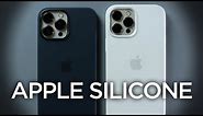 Apple Silicone Case for the iPhone 13 Pro Max / Comparing Black v White color choices
