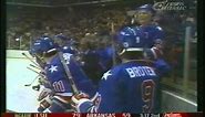 US wins Olympic Ice Hockey Gold Medal 1980