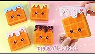 DIY Waffle Gift Box | Free Printable Papercraft