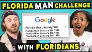 People From Florida Try The Florida Man Challenge (React)