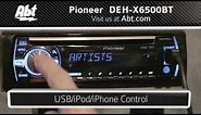 Demo and Features of the Pioneer Car Stereo With Bluetooth - DEH-X6500BT