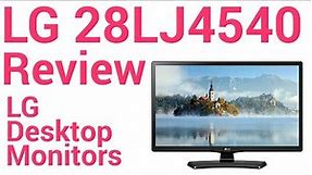 LG 28LJ4540 28-inch LED/LCD TV Review